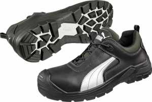 Buty Puma niskie 640720, S3, roz. 43, czarny Puma