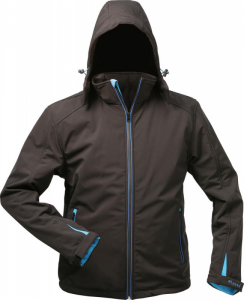 Kurtka, softshell z kapturem, roz. L, czarna