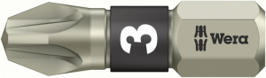 Bit nierdzewny 1/4 DIN3126C6,3 PZ3x25mm Wera