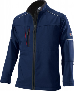 Zimowa kurtka softshell 1869 572, rozmiar L, niebieska