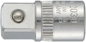 Adapter zwiększający z 4-kąt wew. 1/4″ na 4-kąt zew. 3/8“ GEDORE
