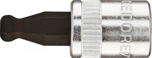 Nasadka wkrętakowa 1/4 IMBUS z główką kulistą, 6x28mm,  GEDORE