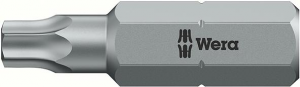Bit z otworem 1/4 DIN3126C6,3,d.srub z gniazdem Torx 15x25mm Wera