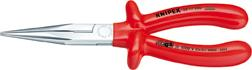 Szczypce proste wydłużone bociani dziób, VDE,  200mm, 26 17 200, KNIPEX