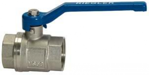 Kurek kulowy valve line uchwyt dzwigniowy wewn./wewn. G3/4 PN25, mosiadz, RIEGLER