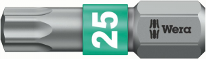 Bit BiTorsion 1/4 DIN3126C6,3,d.srub z gniazdem Torx 25x25mm Wera