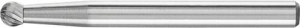 Maly frez trzpie.ze stop.tward.kulisty 0605 5 3mm 6x5mm Pferd