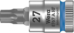 Nasadka wktetakowa z funkcja przytrzym. 1/4do srub z lbemTORX 27x28mm Wera