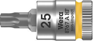 Nasadka wktetakowa z funkcja przytrzym. 1/4do srub z lbemTORX 25x28mm Wera