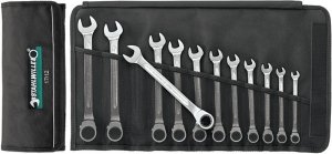 Zestaw kluczy płasko-oczkowych z grzechotką, 8-19mm, 12-elementowy (8,9,10,11,12,13,14,15,16,17,18,19mm) STAHLWILLE