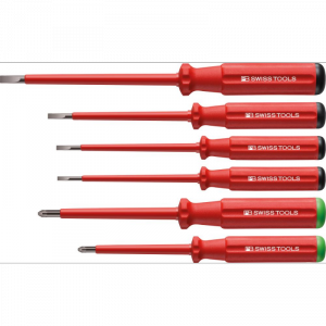 Zestaw wkrętaków VDE 6-cz., płasko-krzyżowe PZ w kartonowym pudełku Classic PB Swiss Tools