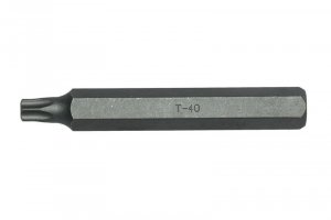 Groty wymienne długie typu TX długość 75 mm TX40 Teng Tools