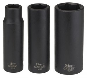 Nasadka udarowa długa cienkościenna 1/2 24 mm ANSI Teng Tools