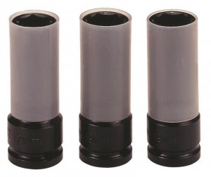 Zestaw nasadek do śrub kół, z chwytem kwadratowym 1/2. Teng Tools 9203N