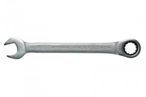 Klucz płasko-oczkowy z zapadką 17 mm Teng Tools