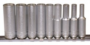 Zestaw nasadek. Z chwytem kwadratowym 1/4. Teng Tools M1407