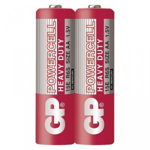 GP Bateria cynkowa POWERCELL AA (R6) 4SH w/Barcode