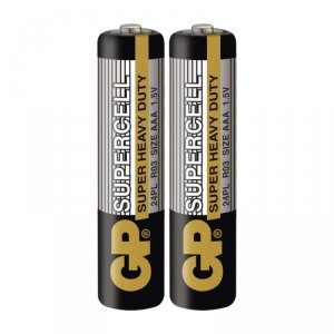 GP bateria cynkowa SUPERCELL AAA (R03) 2SH