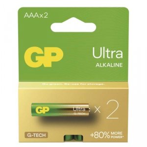 GP Bateria alkaliczna ULTRA AAA (LR03) 2PP MB