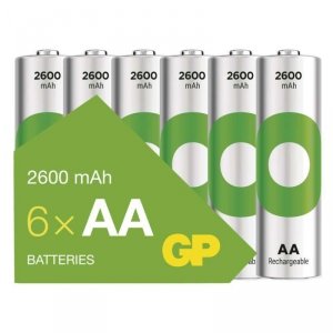 GP Akumulatorek ReCyko 2600 AA (HR6) 6PP /*MPP