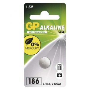 GP Bateria alkaliczna guzikowa 186F (LR43) 1BL