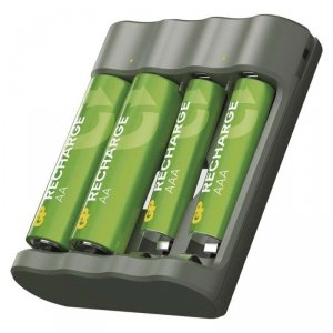 GP Ładowarka Recharge B441 + 2× AA Recharge 2100 mAh + 2× AAA Recharge 800 mAh /*MPP