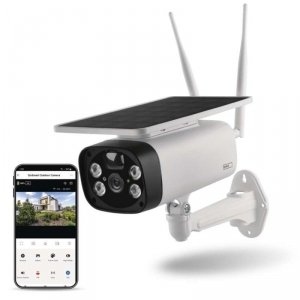 GoSmart Kamera zewnętrzna IP-600 EYE z WiFi, akumulatorem i panelem solarnym