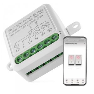GoSmart Moduł włączeniowy IP-2102SW, WiFi, 2-kanałowy