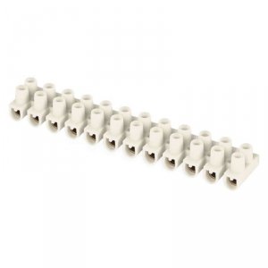 Listwa zaciskowa 2,5–4mm2, biała 