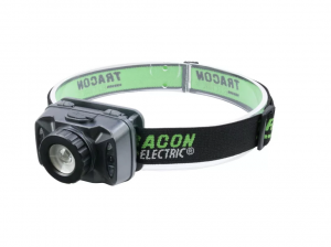 Latarka czołowa z akumulatorami czujnikiem ruchu HL300B Tracon Electric