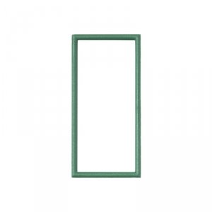 Ramka do adapterów 22,5x45mm zielona (5szt.)