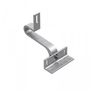 Uchwyt hak pod dachówkę aluminiowy z podwójną regulacją (K-64)