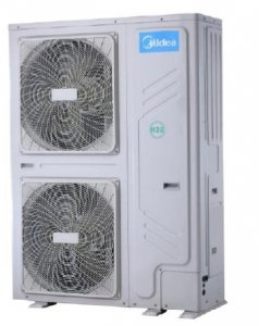 Pompa ciepła Midea M-Thermal 26kW typu Monoblok, 3-fazowa R32