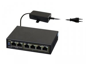 Switch 4 portowy 4xPoE 2xUplink