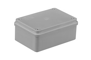 Puszka instalacyjna hermetyczna 120x80x50 bezhalogenowa szara bez dławików S-BOX 216 Pawbol