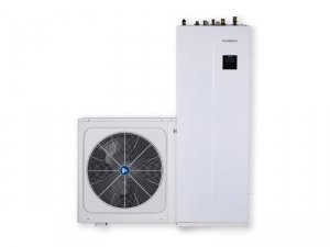Pompa ciepła split 12,10kW ze zbiornikiem CWU 240l (KMK-240L-160RY3/KHA-12RY3)