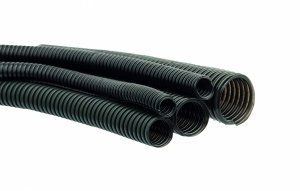 Rura karbowana samochodowa czarna 25/19mm G.6153P Pawbol (50mb)