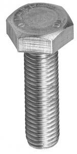 Śruba z łbem sześciokątnym M10x60mm (K-28-60) - 10 sztuk
