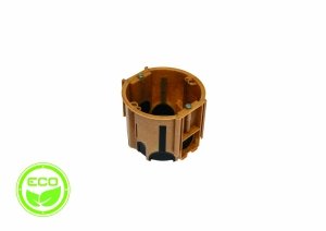 Puszka podtynkowa ProDuo ECO, głęboka 60mm, fi68, łączeniowa, z wkrętami, wiatroszczelna, WPC, IP30 A.0091WPC Pawbol