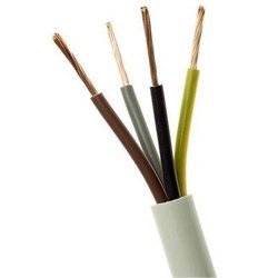 Przewód kabel sterujący do klimatyzacji linka OWY 4x1mm2 żo 300/500V biały Elektrokabel | 1m