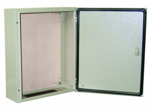 Obudowa metalowa natynkowa z płytą montażową XBS 1200x1200x400mm IP66 MB-1212/400 ELS