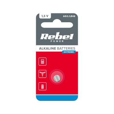Bateria REBEL EXTREME AG5  1szt/blist.