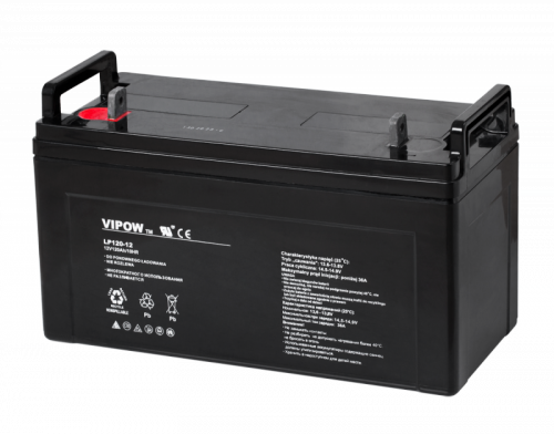 Akumulator żelowy VIPOW 12V 120Ah