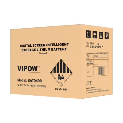 Akumulator żelowy LiFePO4 bluetooth 150Ah BMS