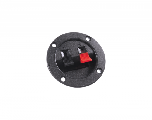 Gniazdo głośnikowe 2 PIN okrągłe