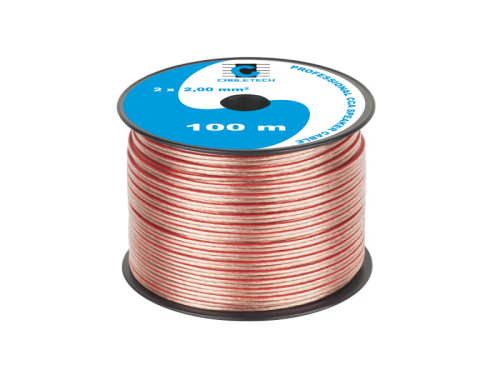 Kabel głośnikowy CCA 2.0mm