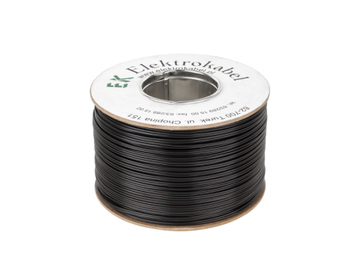 Kabel głośnikowy SMYp 2 x 0,5mm czarny 200m