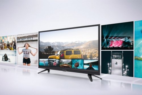 Telewizor Kruger&amp;Matz 24&quot; HD DVB-T2 H.265 HEVC   230/12V