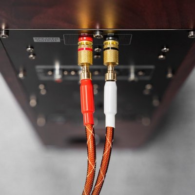 Kabel głośnikowy 5.0 m Kruger&Matz (wtyki banan)