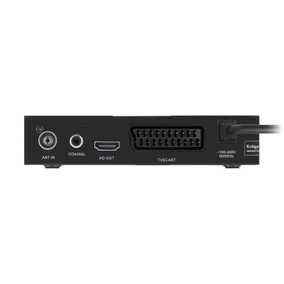 Tuner DVB-T2  H.265 HEVC Kruger&amp;Matz
